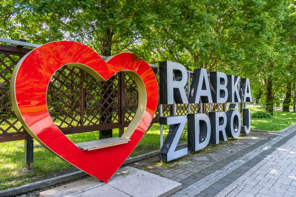 Zdrojowy Deptak w Rabce